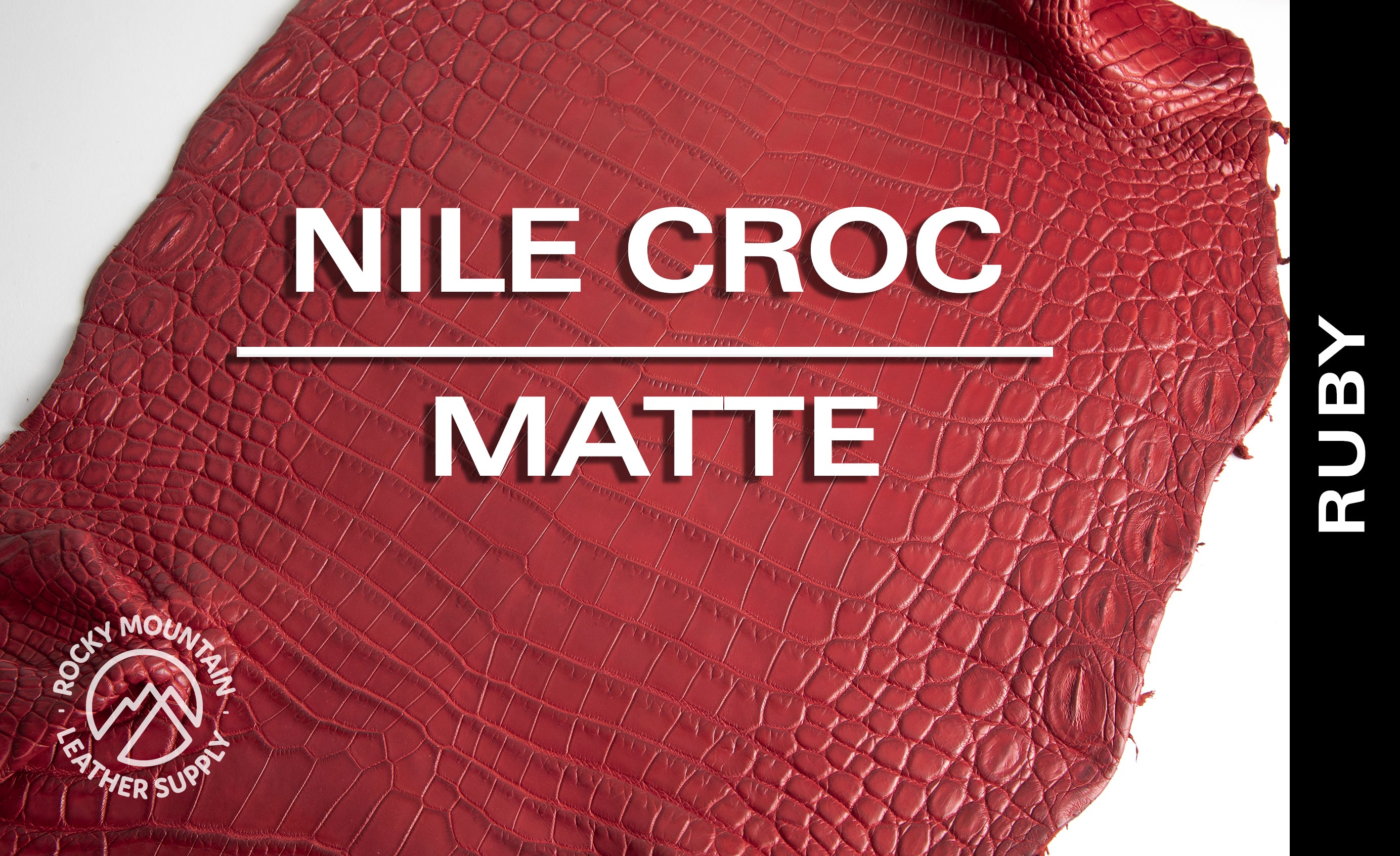 Nile Crocodile - Matte - Farm Raised / Luxury Skins - 50% OFF!