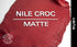 Nile Crocodile - Matte - Farm Raised / Luxury Skins - 50% OFF!