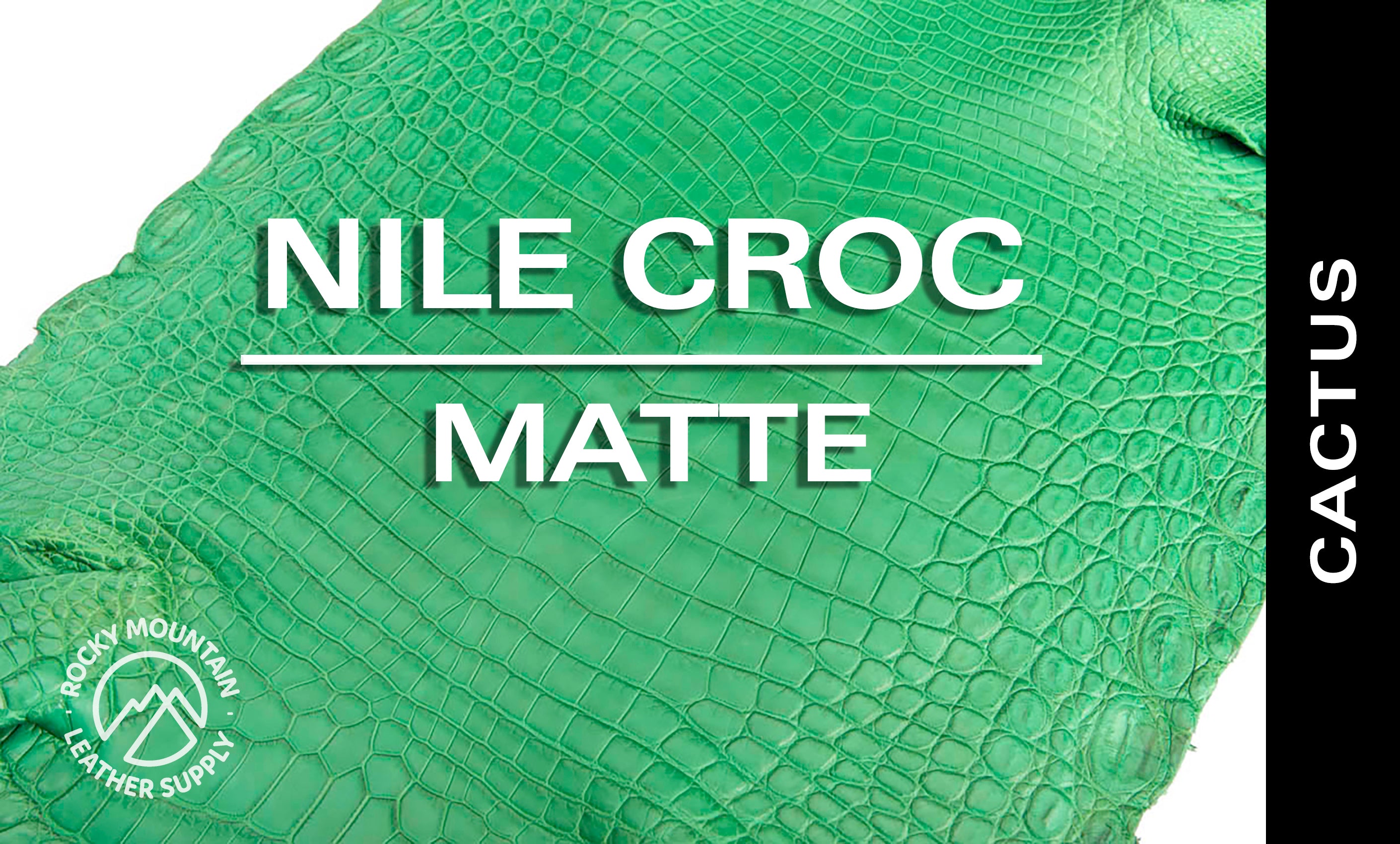 Nile Crocodile - Matte - Farm Raised / Luxury Skins - 50% OFF!