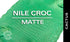 Nile Crocodile - Matte - Farm Raised / Luxury Skins - 50% OFF!