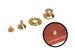 Oculus - Quick Release Snaps (Solid Brass)