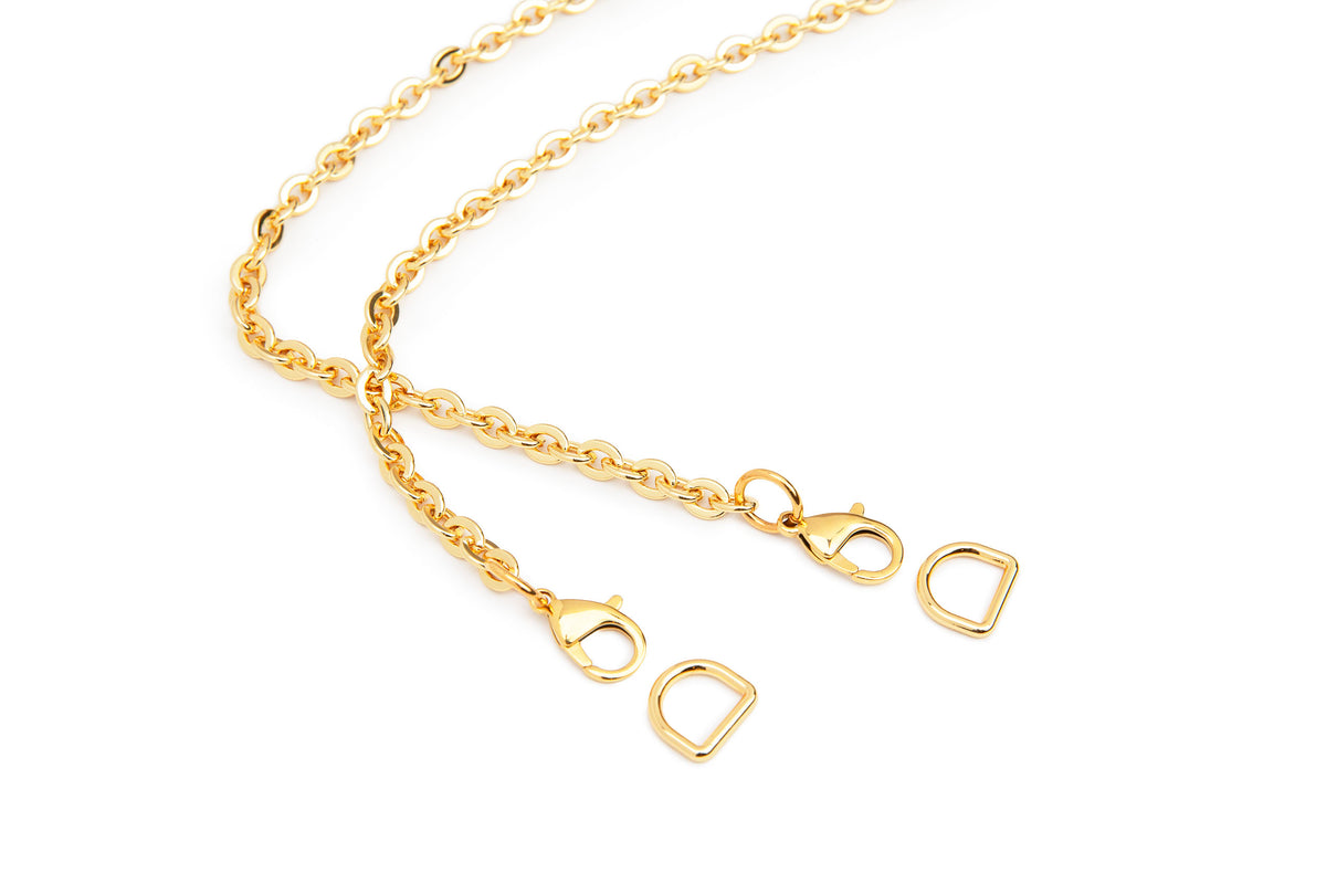 Odyssey Chain Kit - Luxury Purse & Clutch Chain - 110cm/43in (Stainless Steel)