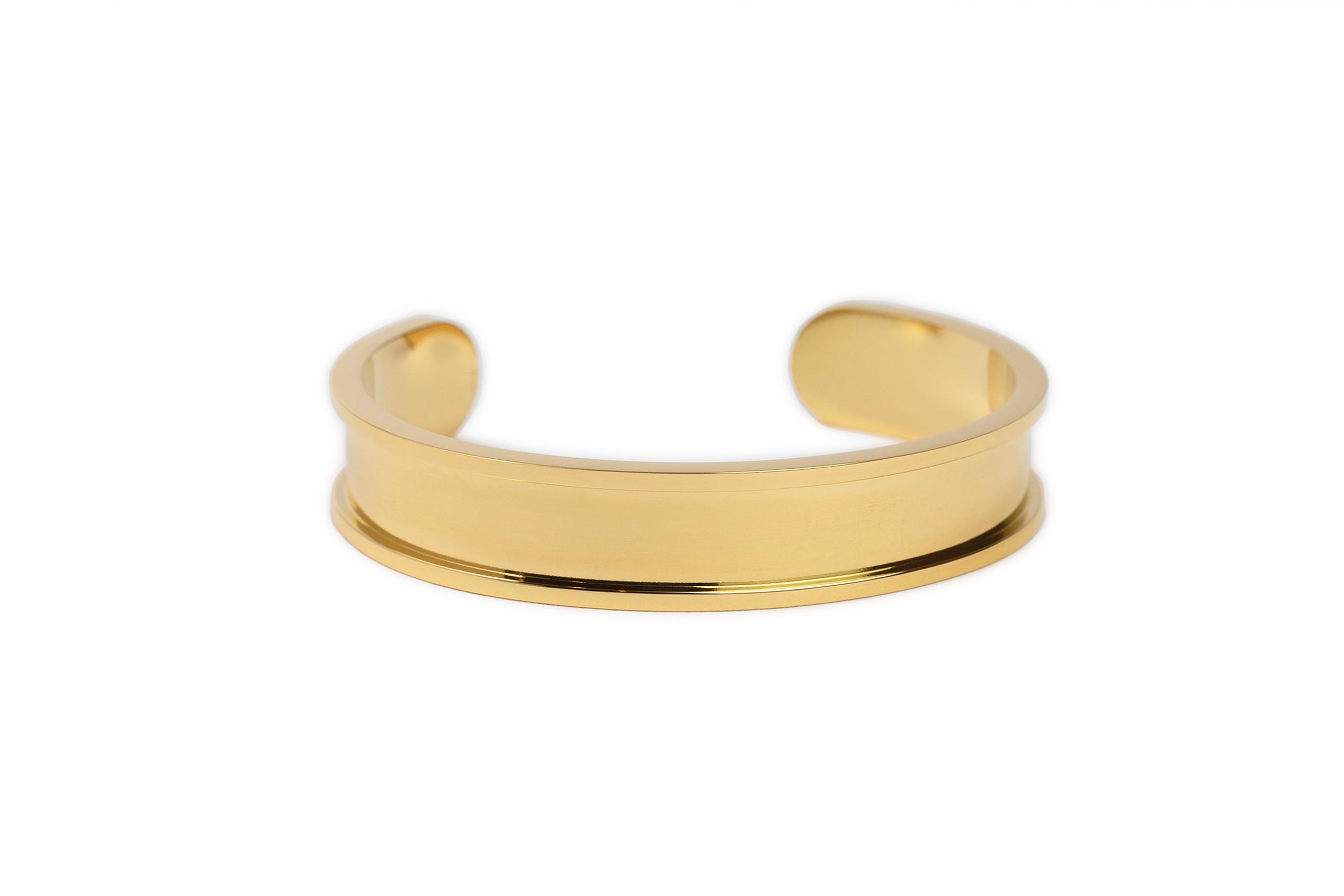 Orbis - Inlay Cuff Bracelet - Luxury Cuff Bracelet (Stainless Steel)