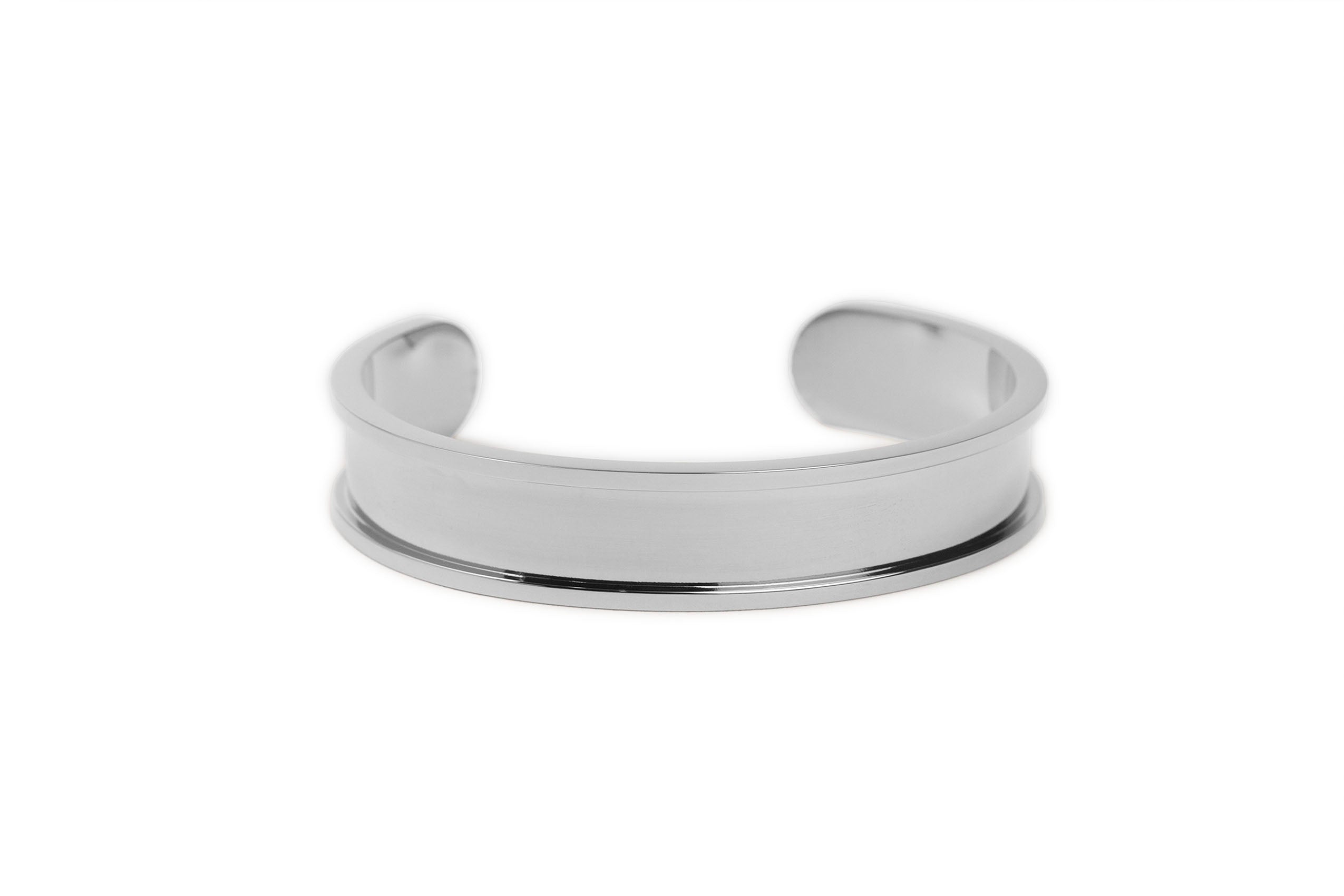 Orbis - Inlay Cuff Bracelet - Luxury Cuff Bracelet (Stainless Steel)