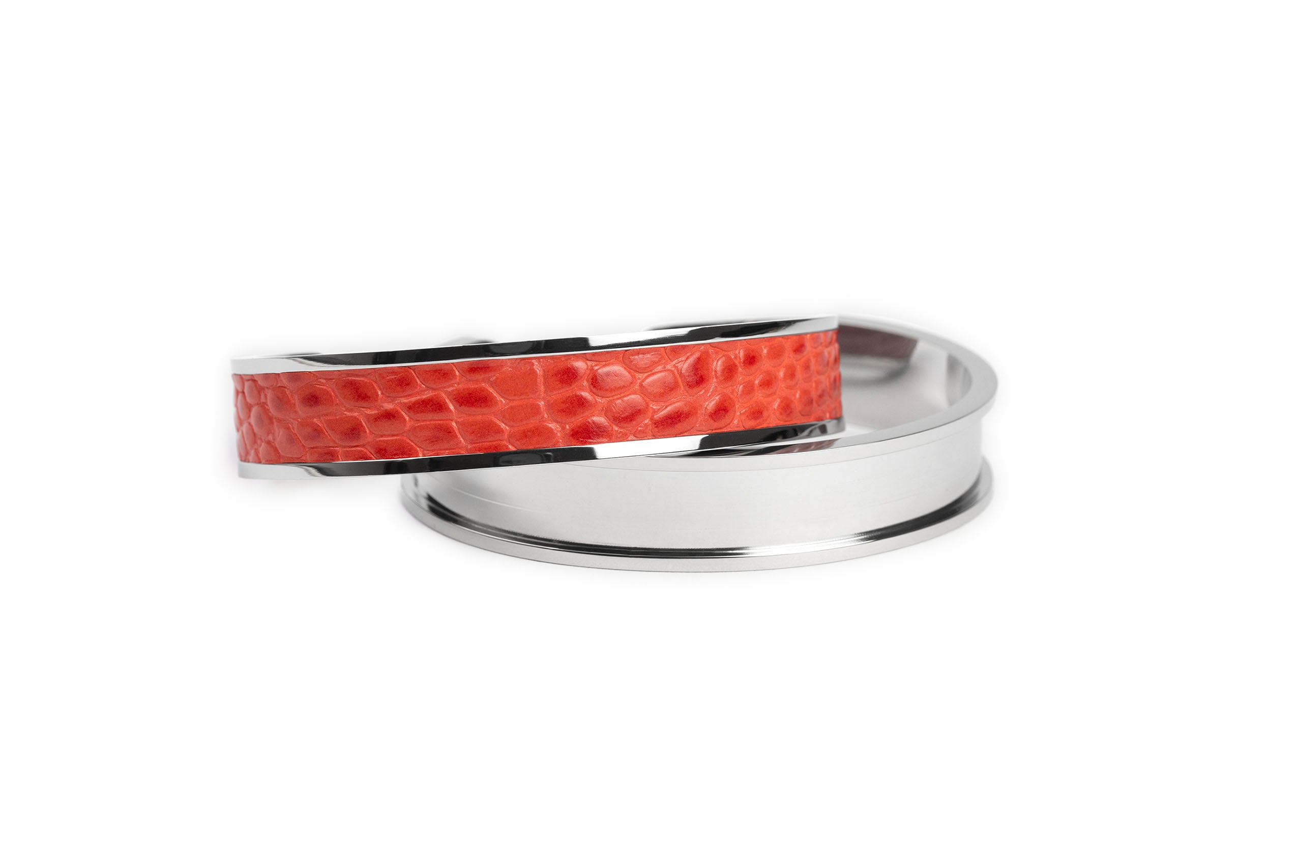 Orbis - Inlay Cuff Bracelet - Luxury Cuff Bracelet (Stainless Steel)