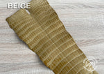 Porosus Crocodile Tails - Farm Raised (Top Quality) - Luxury Skins (Glazed Browns)