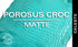 Porosus Crocodile - Matte - Farm Raised / Luxury Skins (40+cm)
