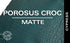 Porosus Crocodile - Matte - Farm Raised / Luxury Skins (40+cm)