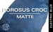 Porosus Crocodile - Matte - Farm Raised / Luxury Skins (40+cm)