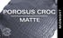 Porosus Crocodile - Matte - Farm Raised / Luxury Skins (40+cm)