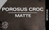 Porosus Crocodile - Matte - Farm Raised / Luxury Skins (40+cm)