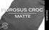 Porosus Crocodile - Matte - Farm Raised / Luxury Skins (40+cm)