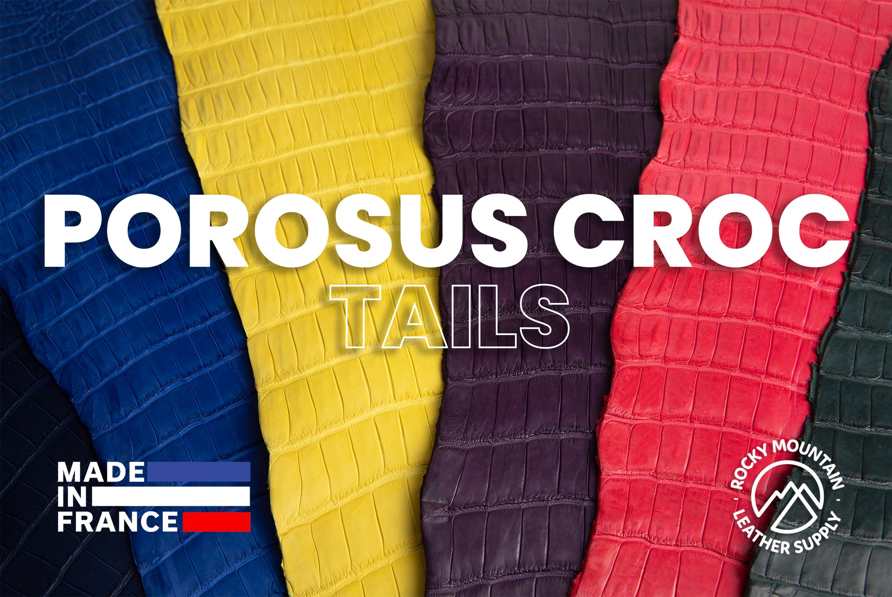 Porosus Crocodile Tails (Matte) - Luxury Skins - 50% OFF!