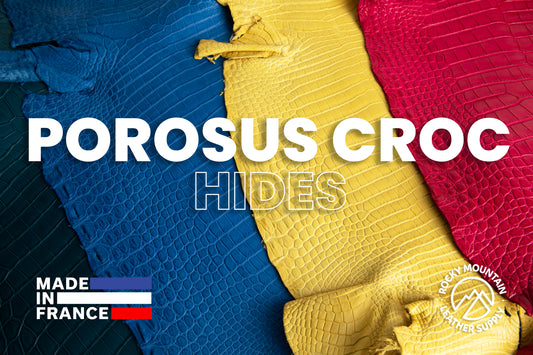 Porosus Crocodile - Matte - Farm Raised / Luxury Skins - 70% OFF!
