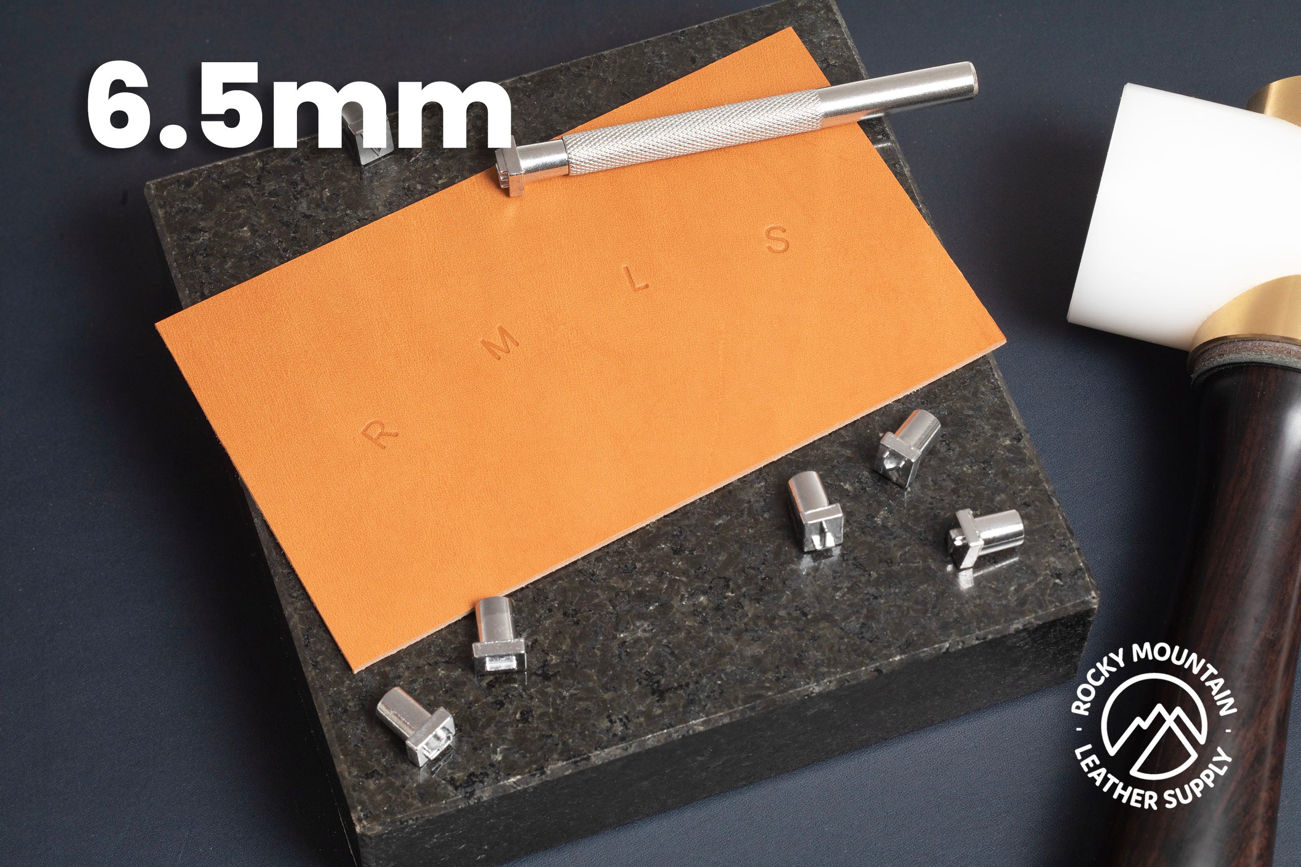 Economy Steel Alphabet & Number Stamp Set