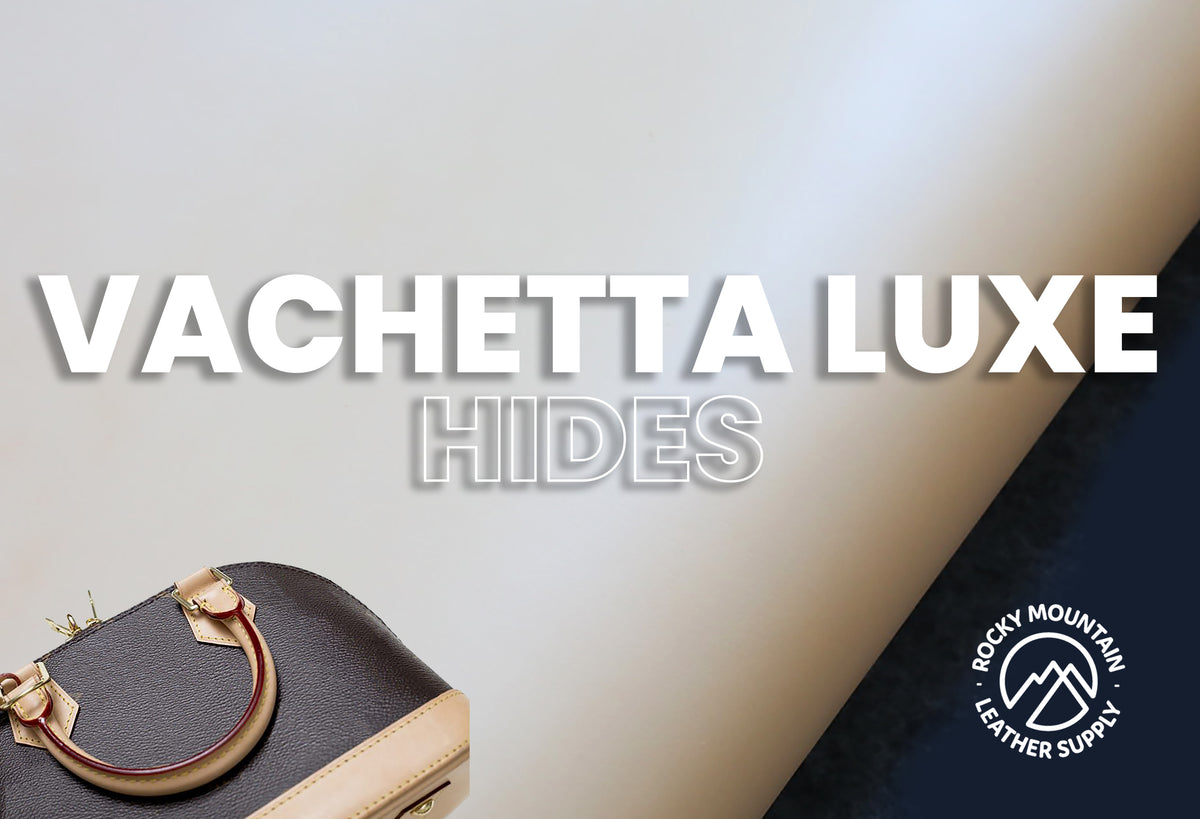 Vachetta Luxe - Luxury Natural Veg Tan Leather (HIDES)