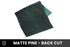 Python Snake - Matte Pine Green - Exotic Leather (PANELS)