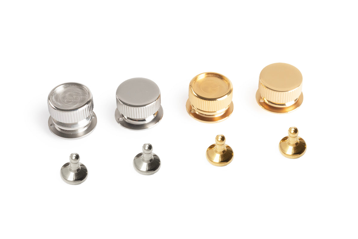 Solaris - Large Round - Quick Release Snaps (Stainless Steel)