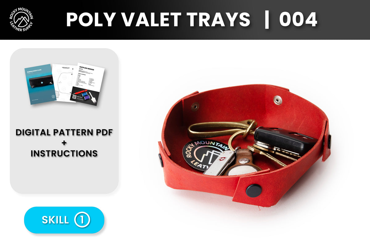 RM-004 Poly Valet Tray - Digital Pattern - Skill 1
