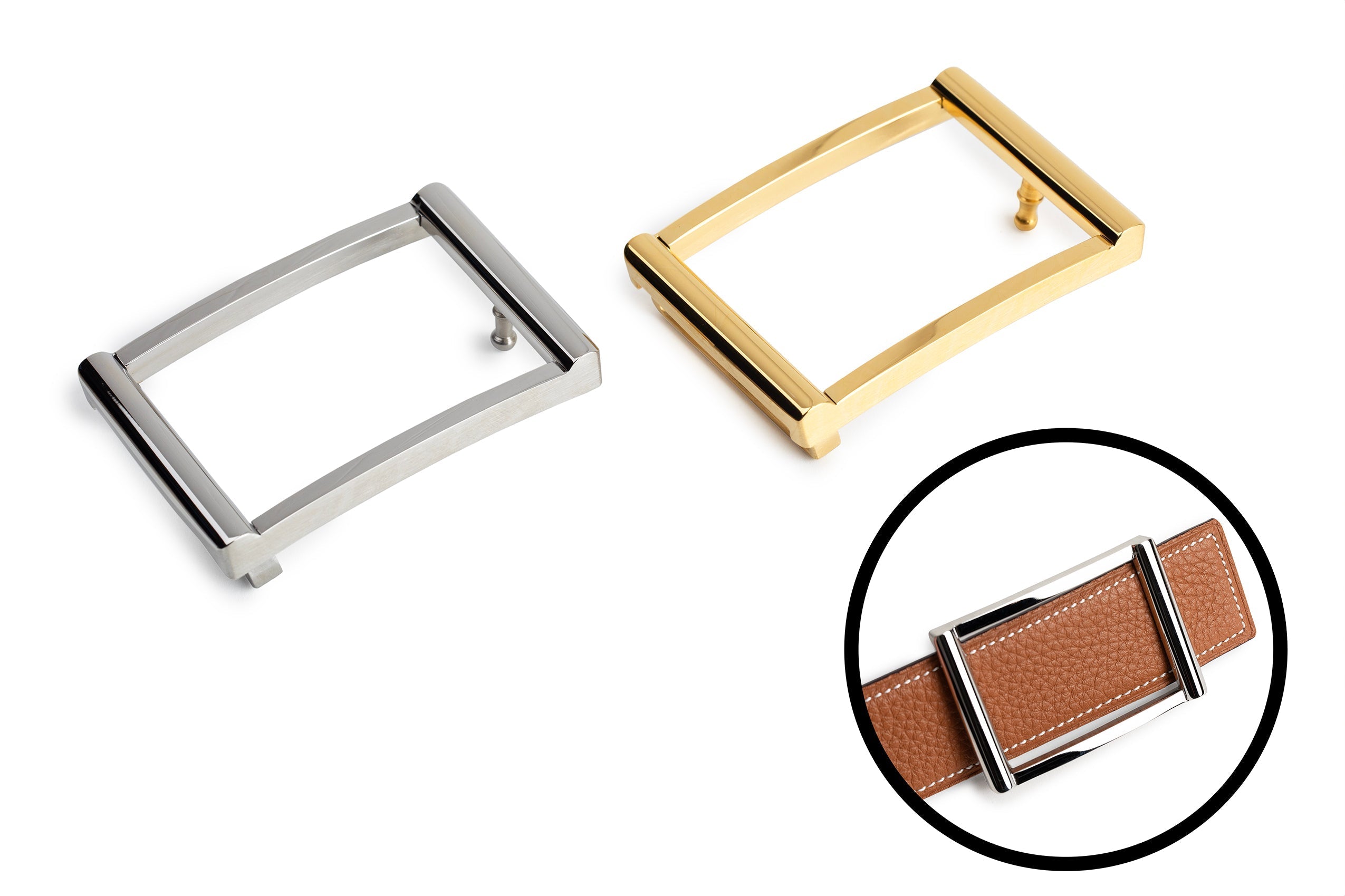 Augustus - Luxury Inverse Belt Buckle (Stainless Steel)