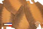 Ring Lizard - Matte Whiskey - Back Cut - Exotic Leather (HIDES)