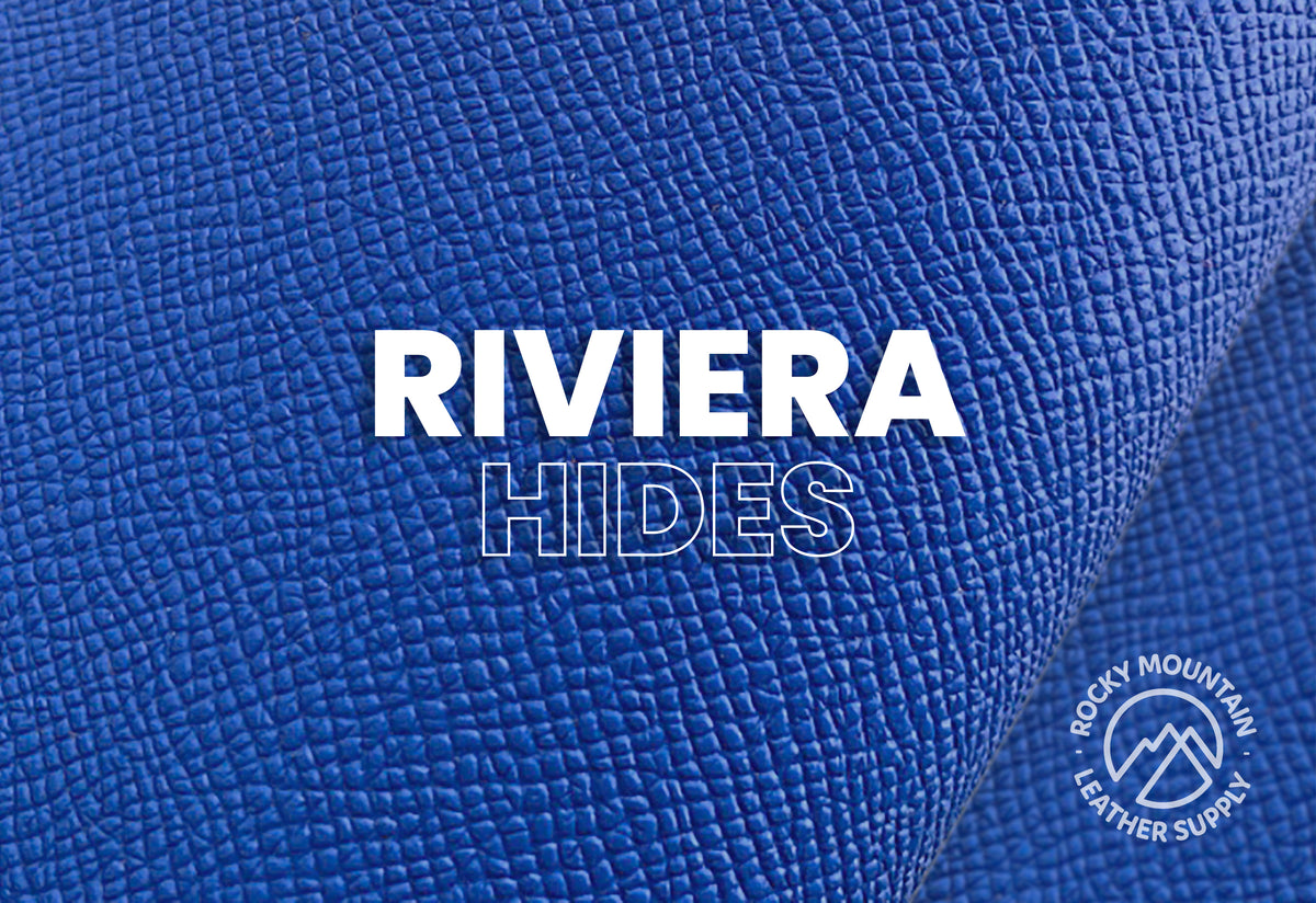 Clearance - Riviera "Epsom" Matte - Luxury Calfskin Leather (HIDES) - 55% OFF!