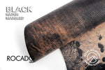 Rocado 🇮🇹 - "Hatch Marbled" Shell Cordovan - Veg Tanned (Black)