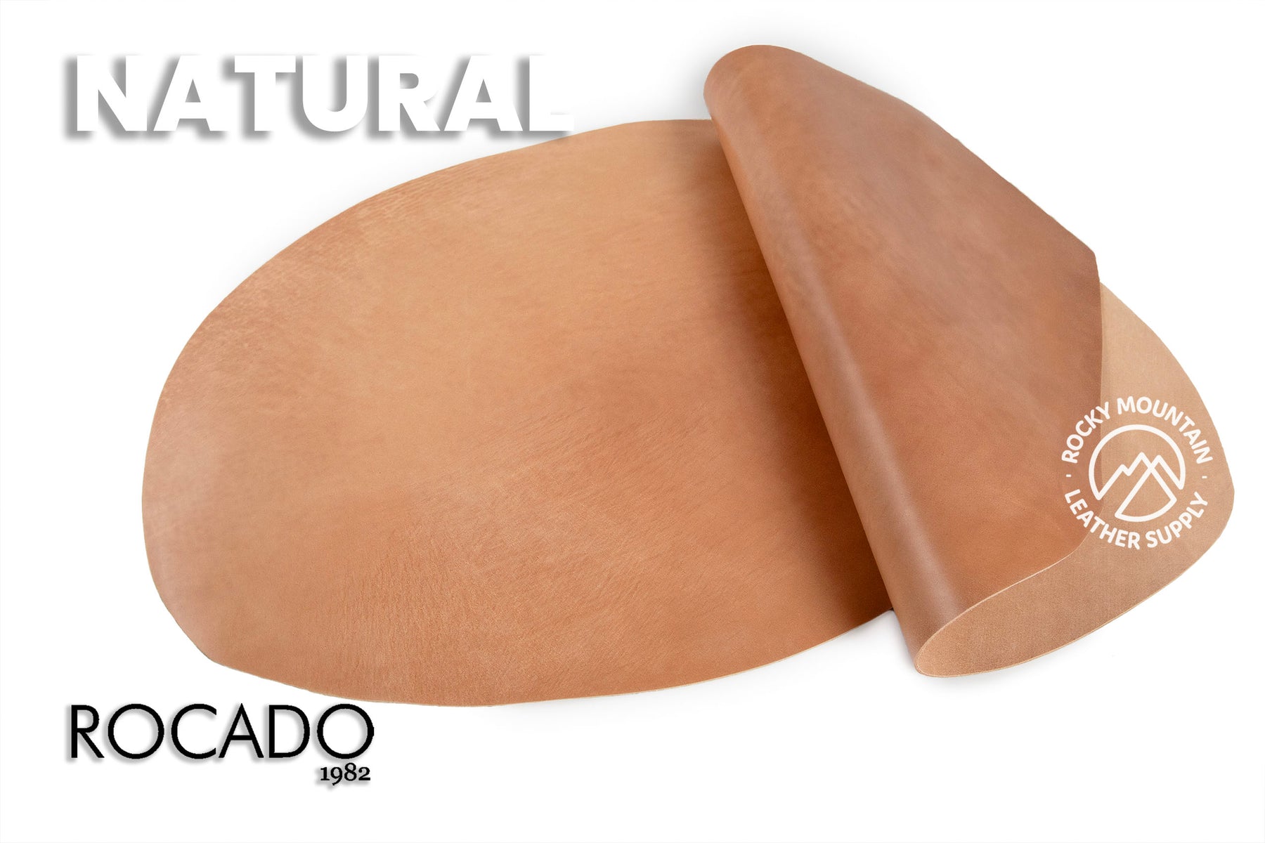 Rocado - "Unglazed" Shell Cordovan - Veg Tanned (Natural)