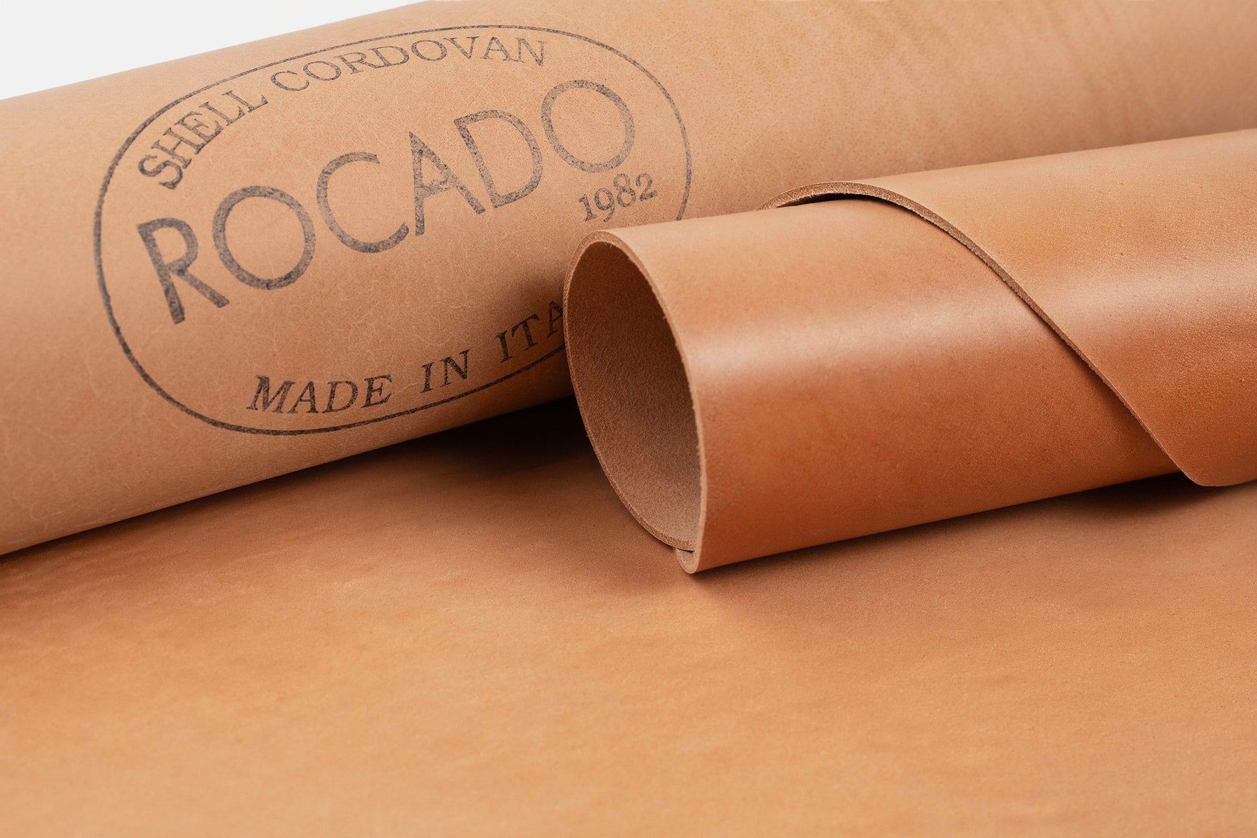 Rocado - "Unglazed" Shell Cordovan - Veg Tanned (Natural)