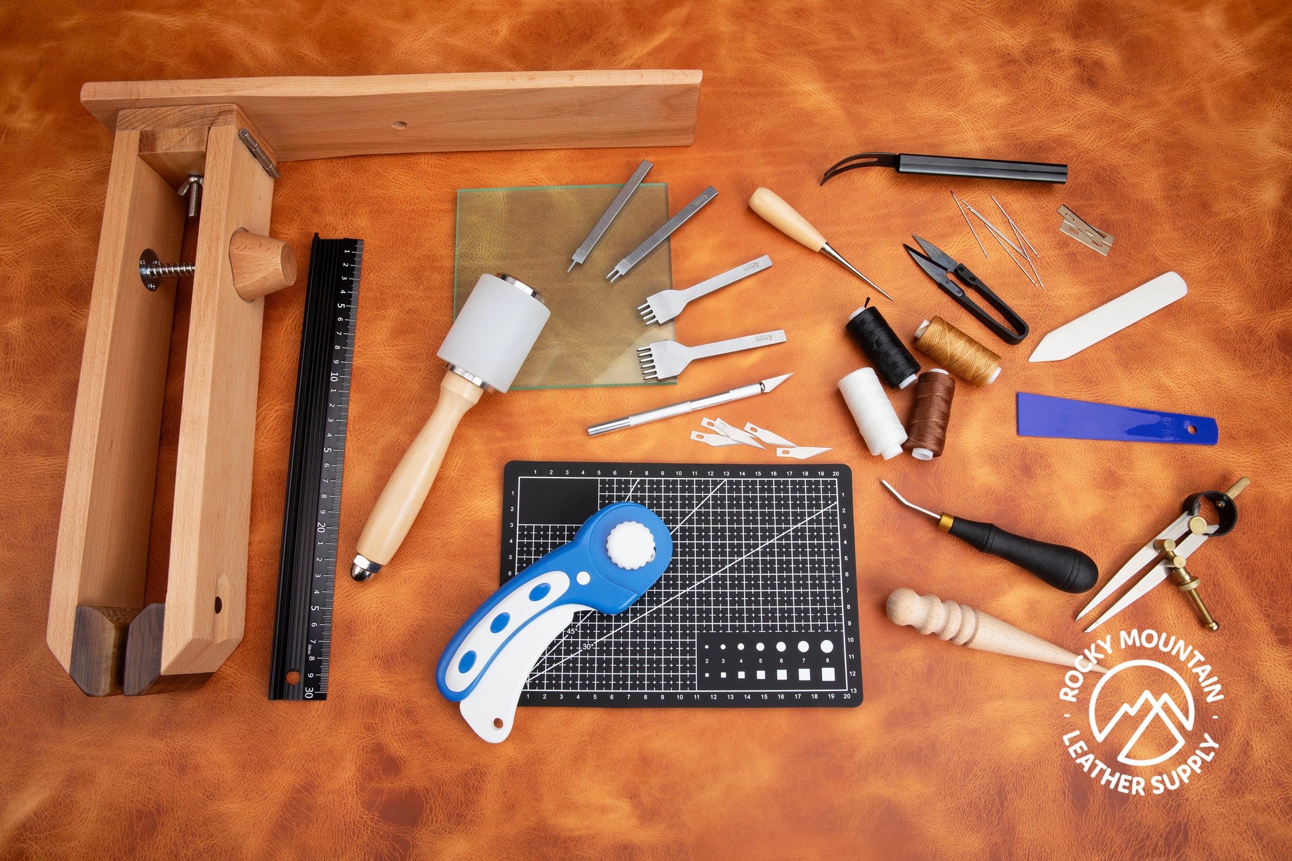 Leather Kit for Beginners - 24pcs