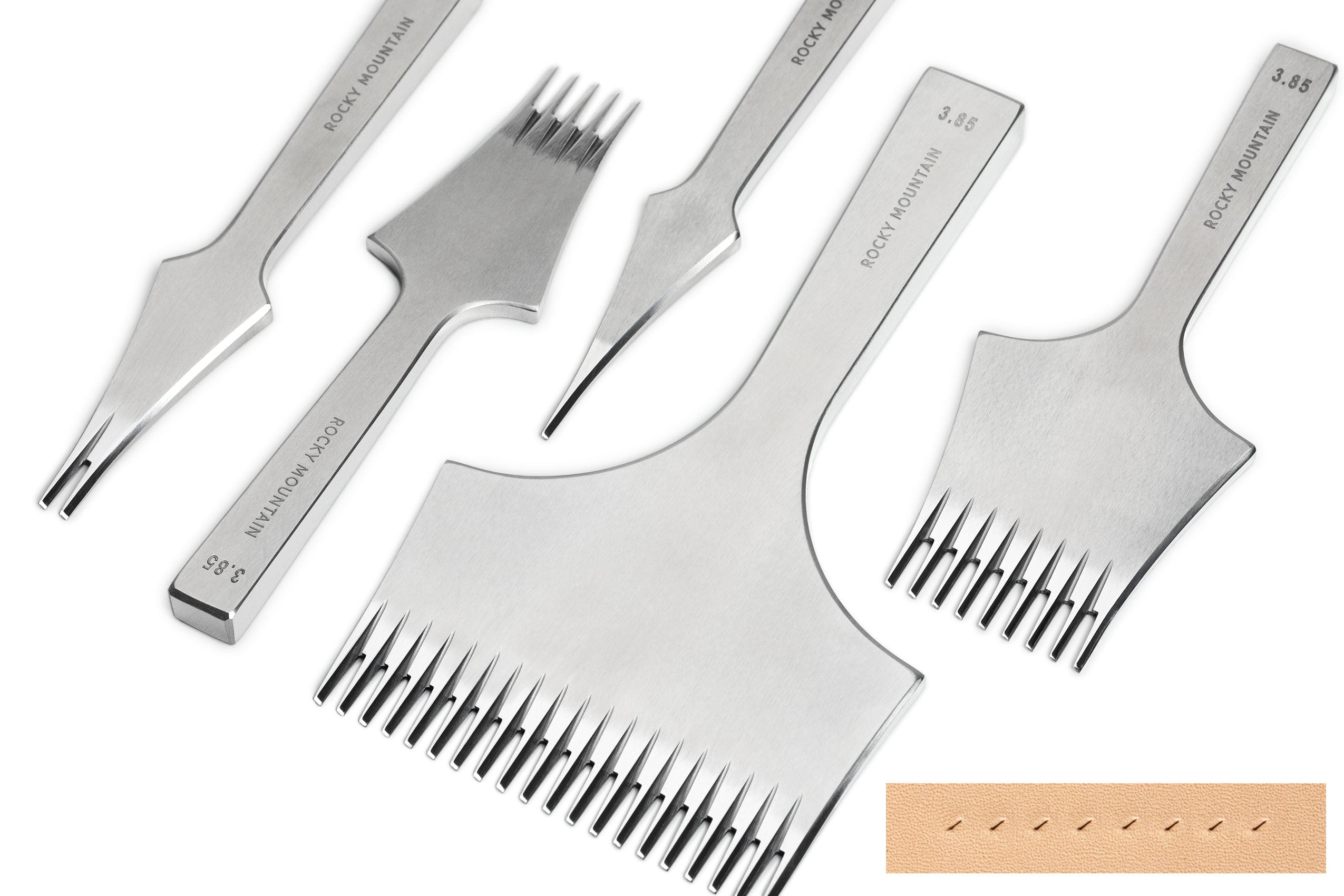 Rocky Mtn - French Style - Premium Pricking Irons