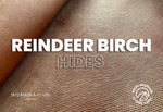 J & FJ Baker - Reindeer Birch Calf Leather - 200 Year Sunken Treasure Leather (HIDES)