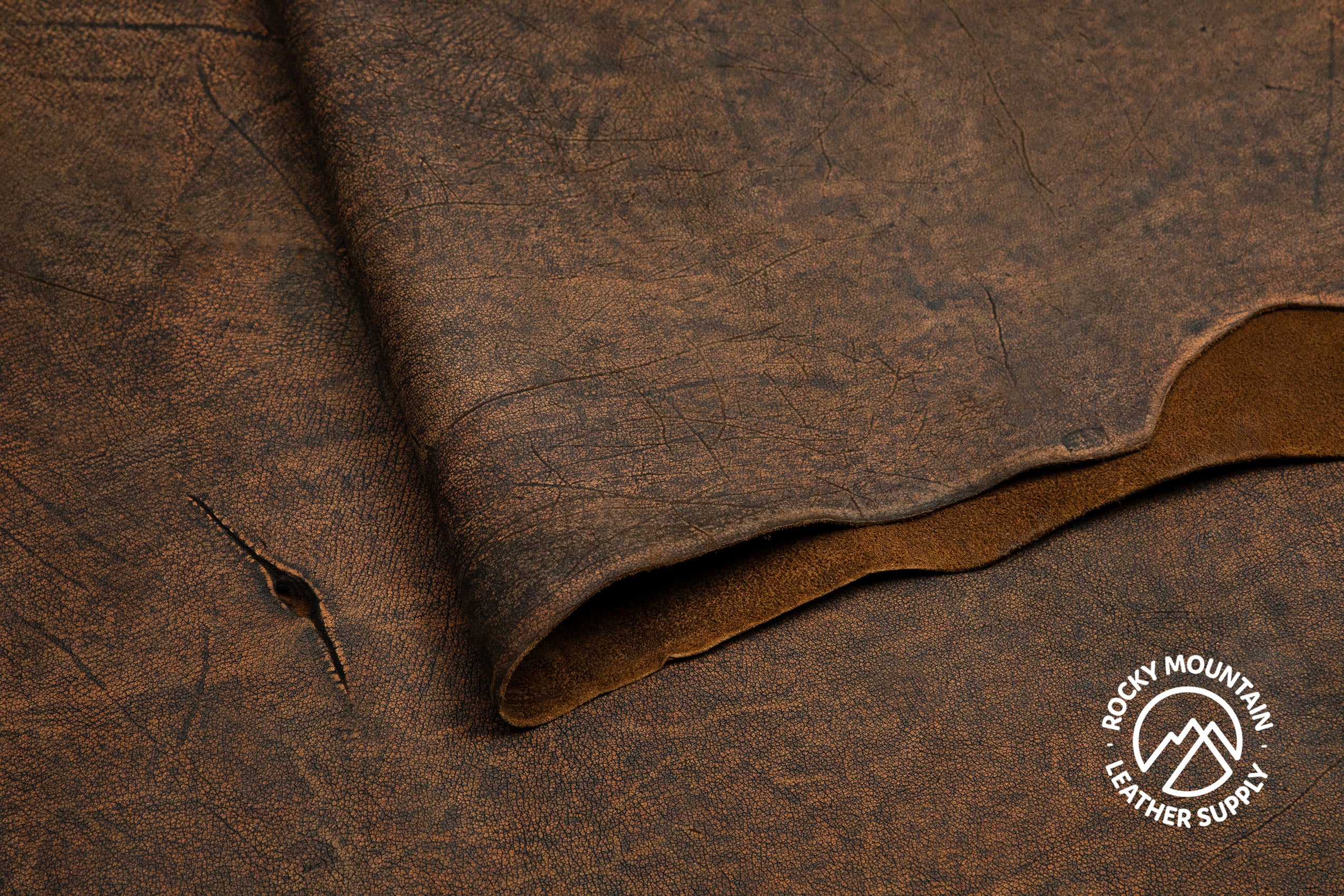 Wild Cape Buffalo - Rustic Double Tone Leather (HIDES) – Rocky