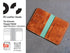 DS-039 The Schooner Passport Wallet Digital Pattern