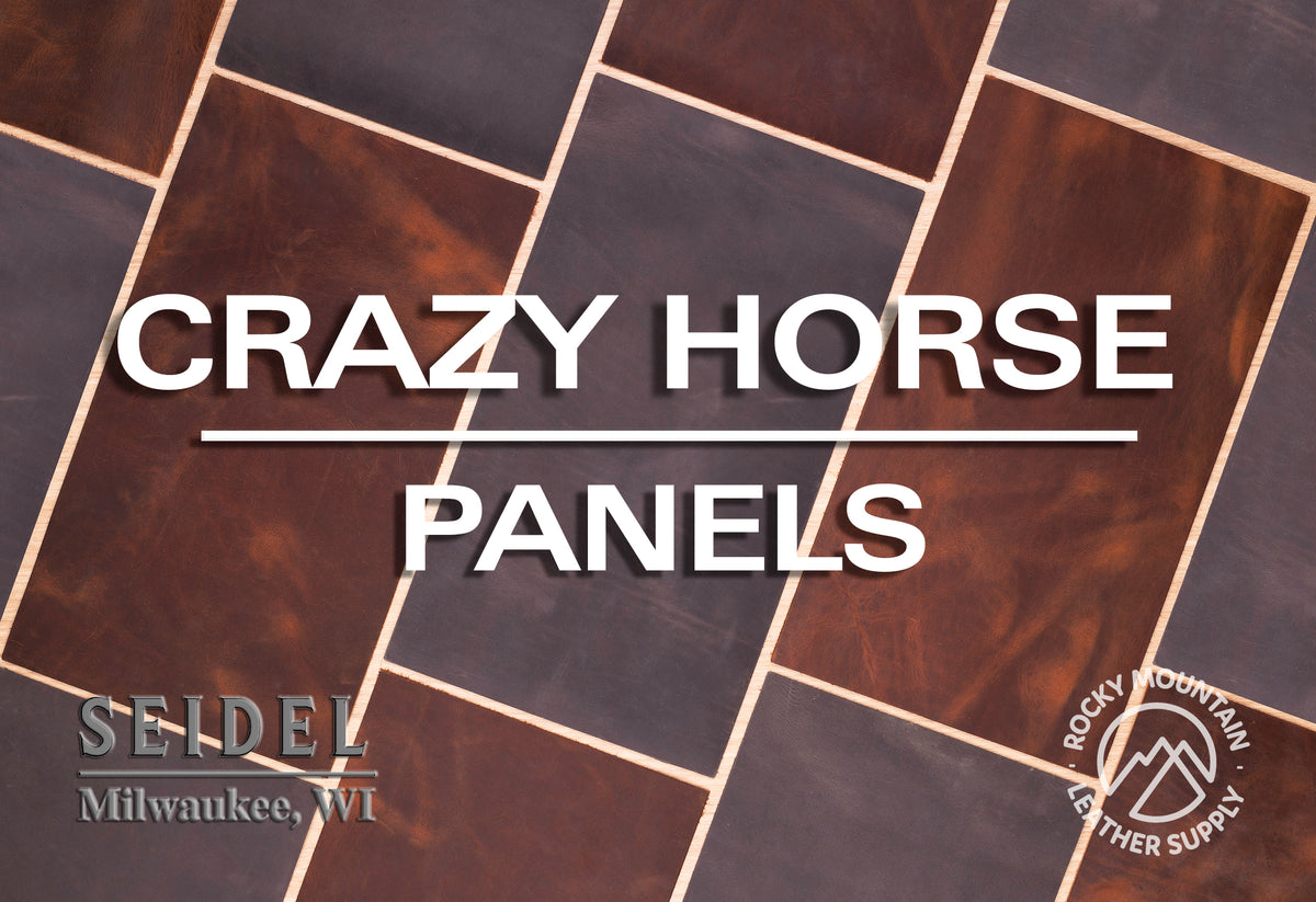 Seidel 🇺🇸 - Crazy Horse 🇺🇸 - Rustic Pull up Leather - Made in USA (PANELS)