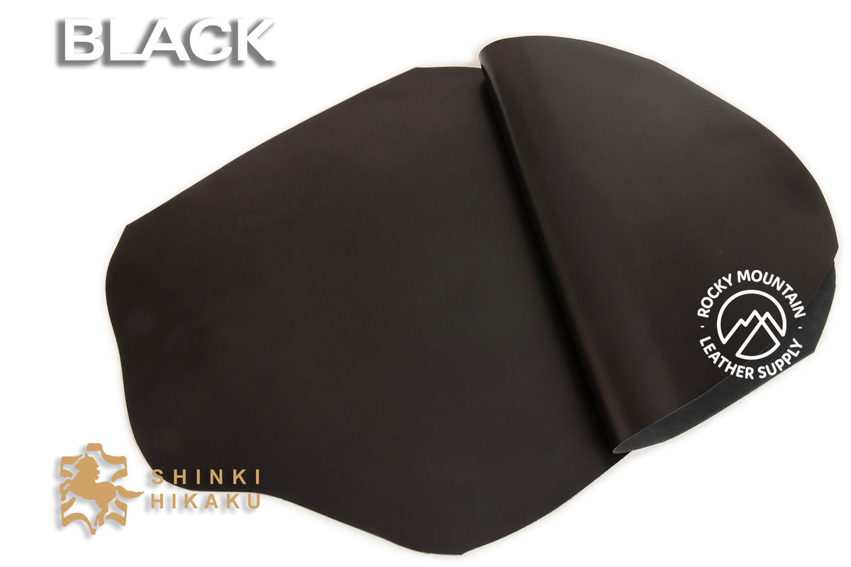 Shinki Hikaku - "Matte" Shell Cordovan - Veg Tanned (Black)