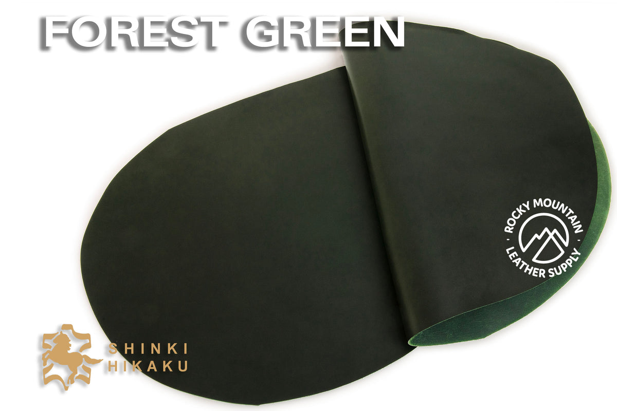Shinki Hikaku - "Matte" Shell Cordovan - Veg Tanned (Forest Green)