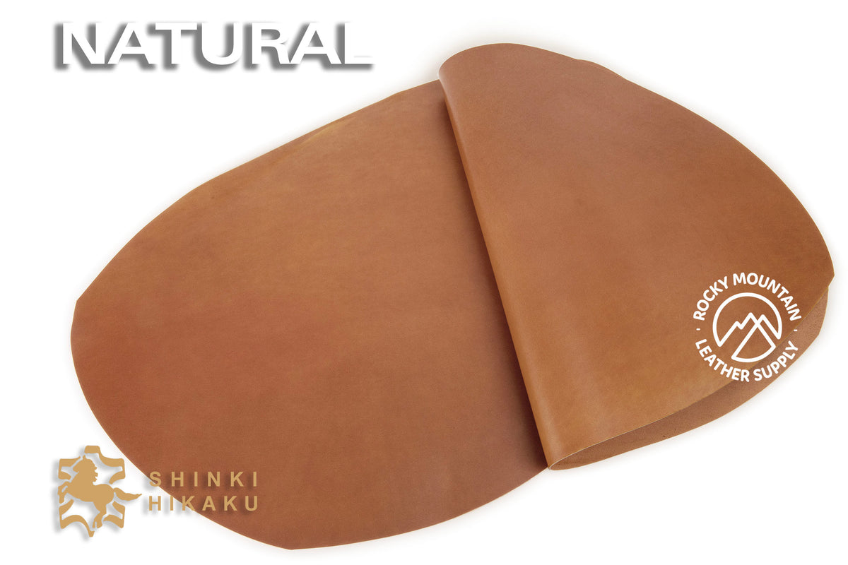 Shinki Hikaku - "Matte" Shell Cordovan - Veg Tanned (Natural)