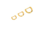 Daphne "Thin Base" - Luxury D Rings (Stainless Steel)