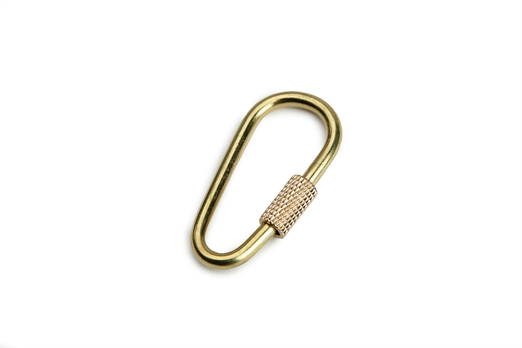 Orion - Twist Lock Carabiner - (Solid Brass)