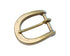 Japan Brass - "Arch" Belt Buckle (Solid Brass)