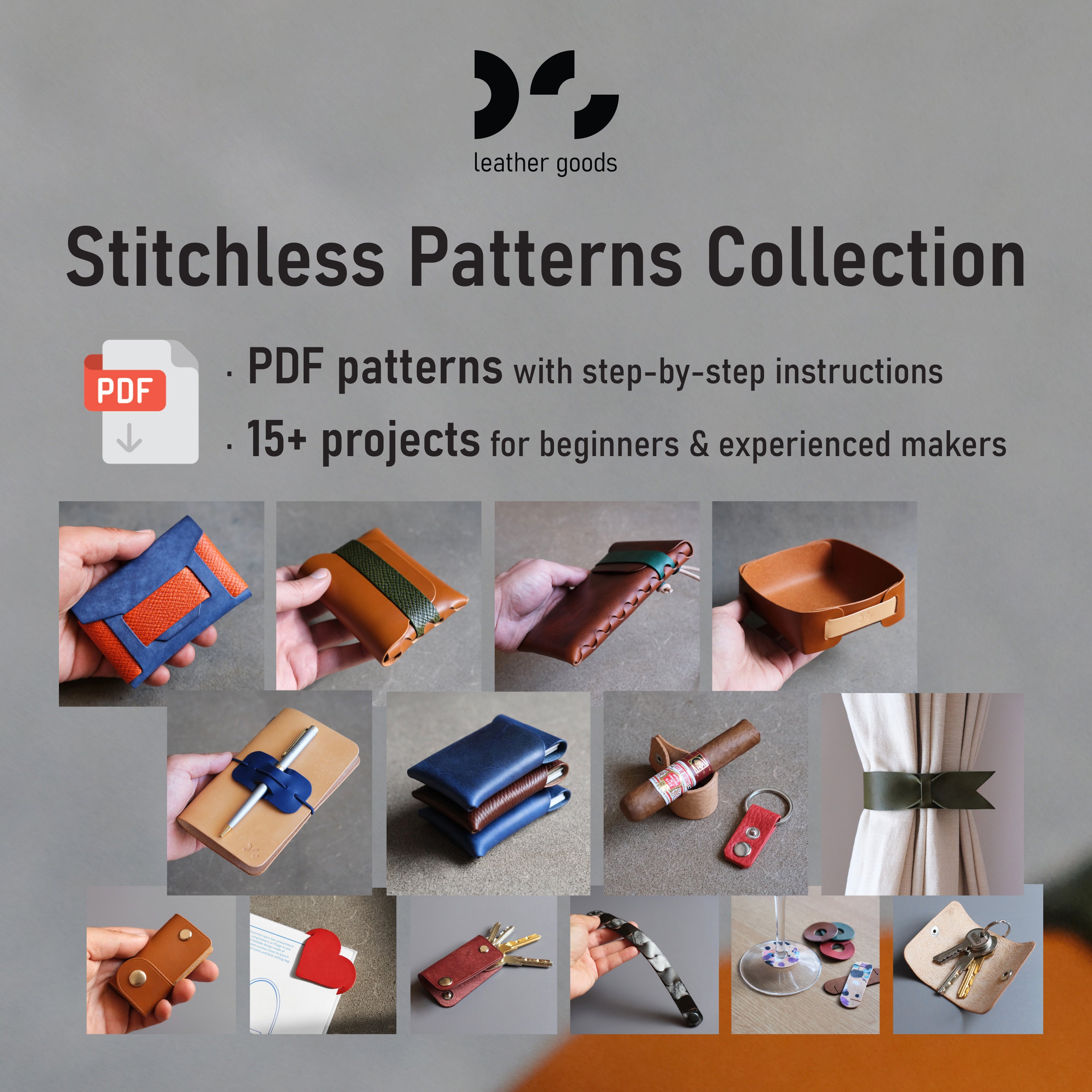 DS-116 The Stitchless Collection Digital Pattern