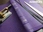 Alran - "Sully" Chevre Chagrin - Goat Leather (HIDES - GREENS)