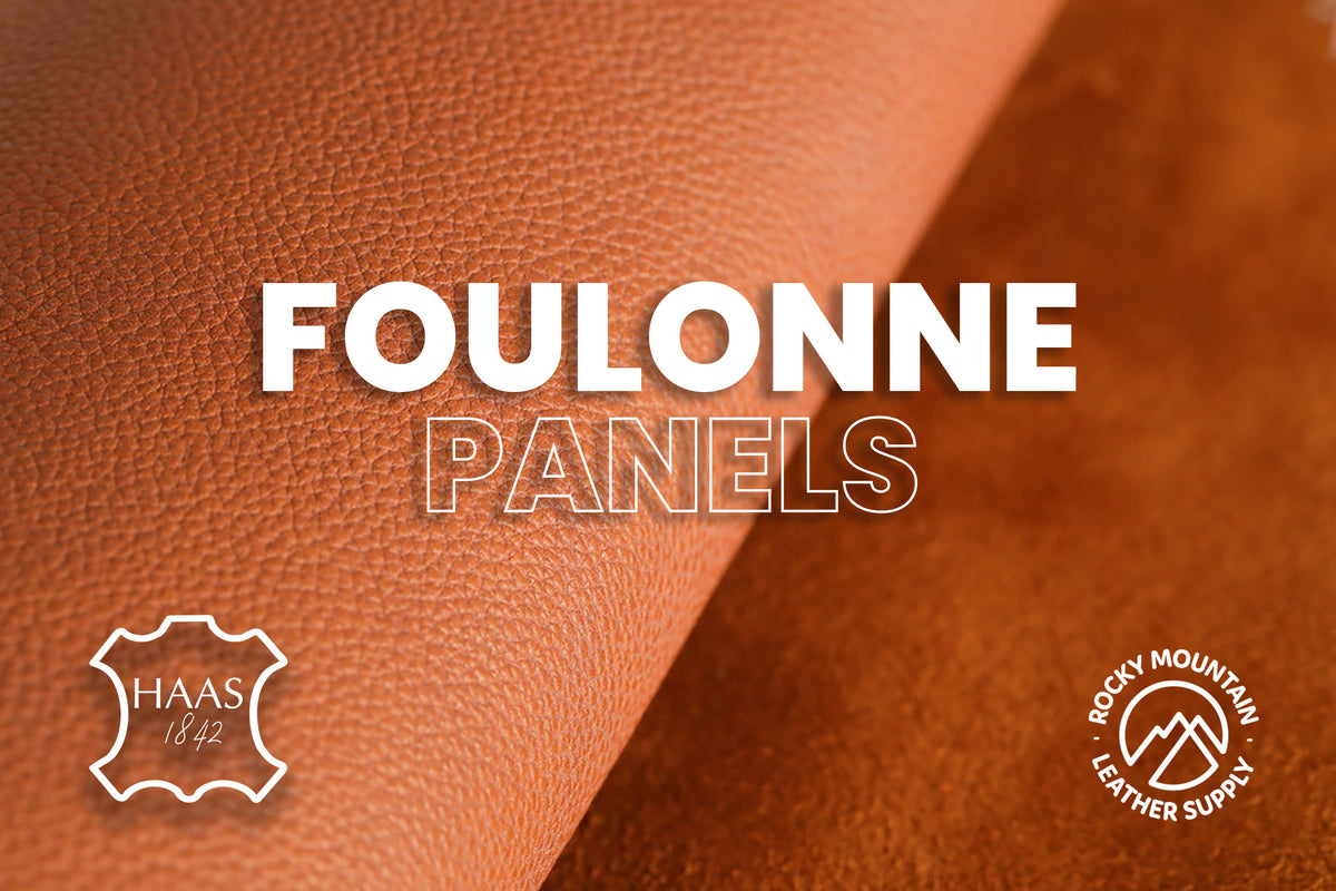 Tanneries Haas - "Foulonne" Novonappa - French Calfskin Leather (PANELS)