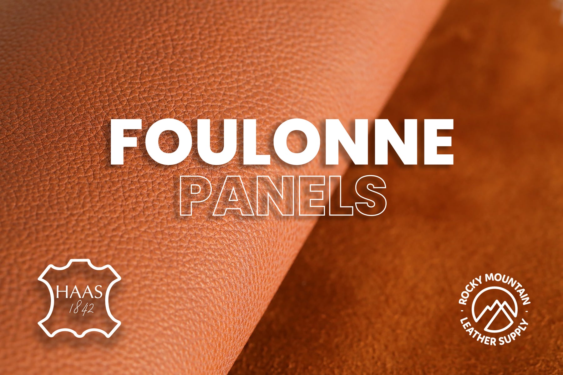 Tanneries Haas - "Foulonne" Novonappa - French Calfskin Leather (PANELS)