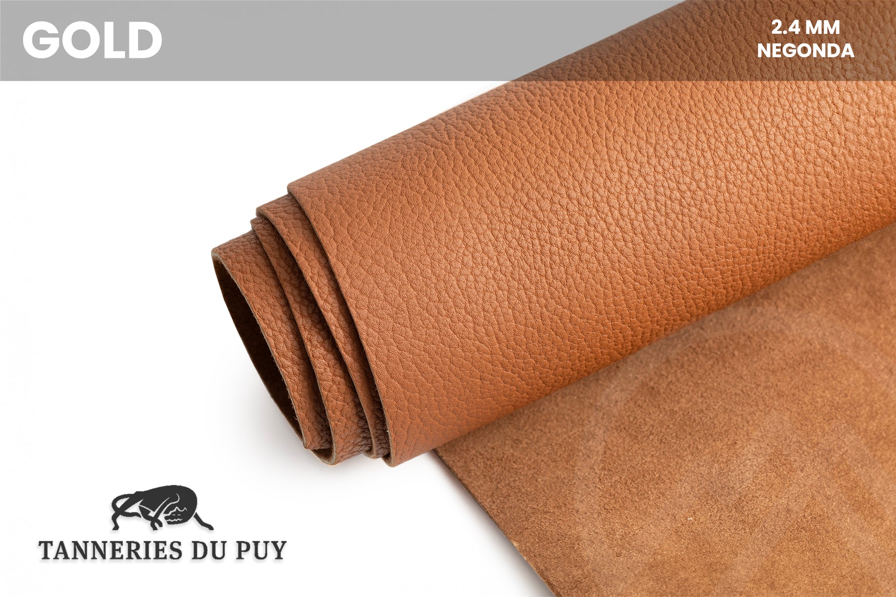 Tanneries Du Puy - Negonda - Luxury Shrunken Calf Leather (HIDES)