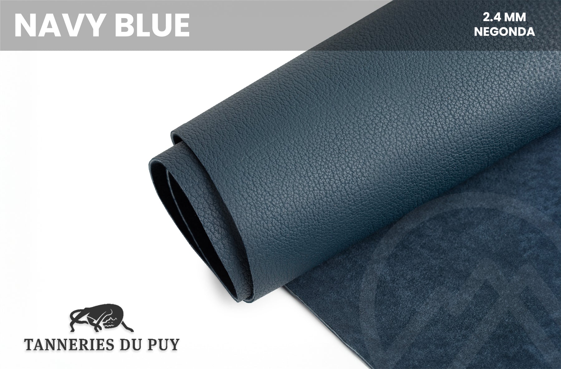 Tanneries Du Puy 🇫🇷 - Negonda - Luxury Shrunken Calf Leather (HIDES)