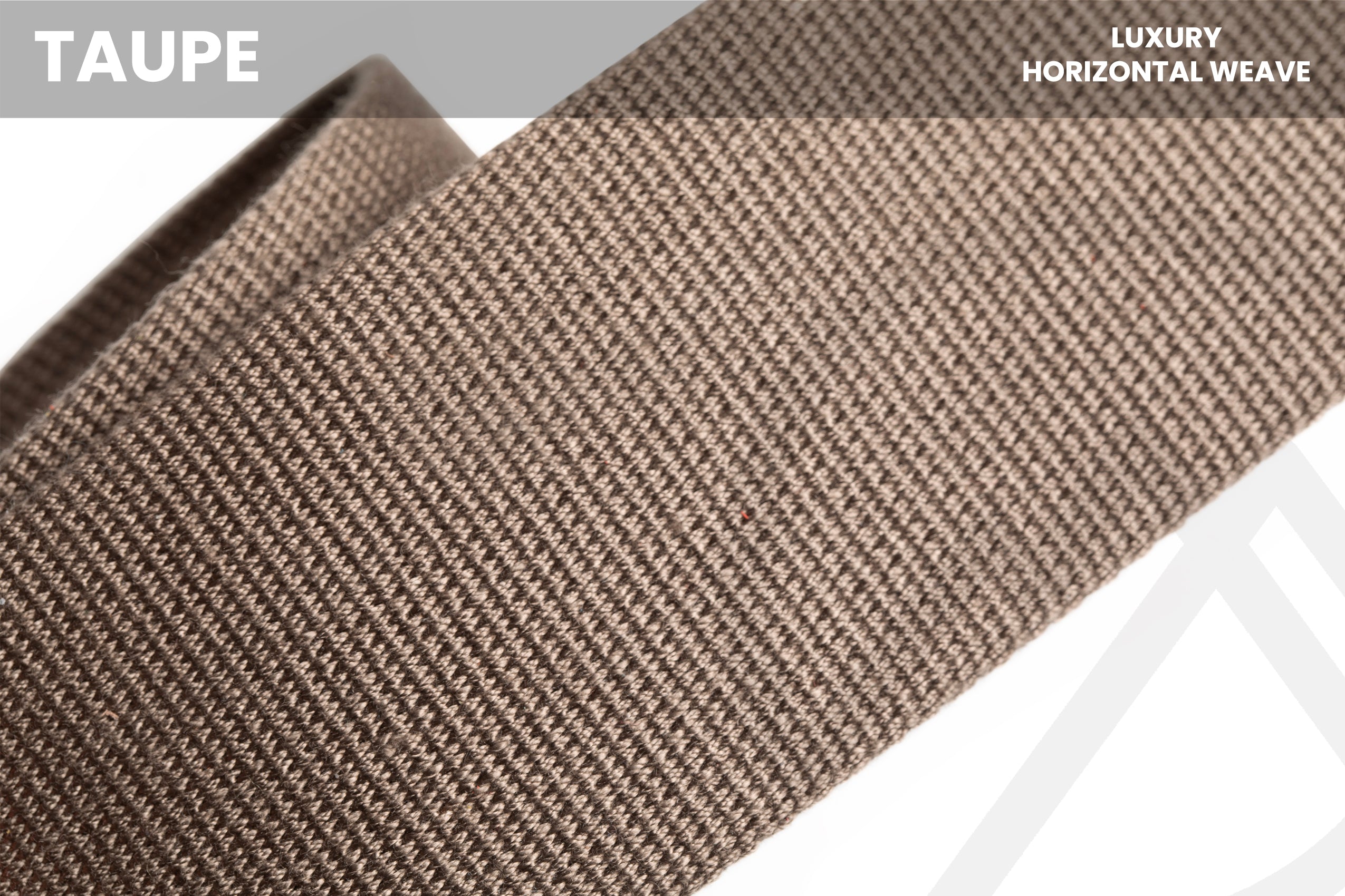 Luxury Straps - Horizontal Weave - Organic Cotton