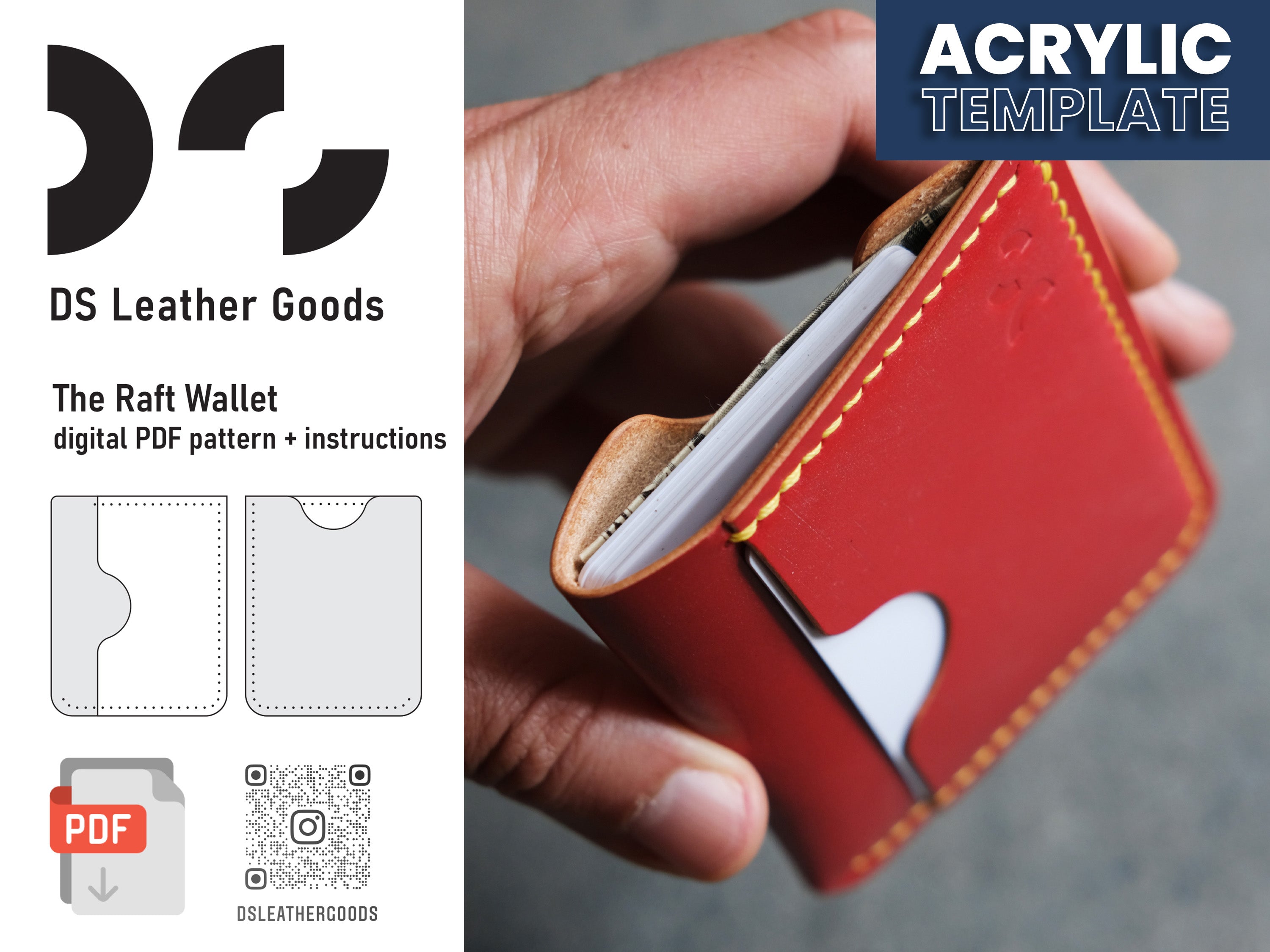 DS-055 The Raft Wallet Digital Pattern