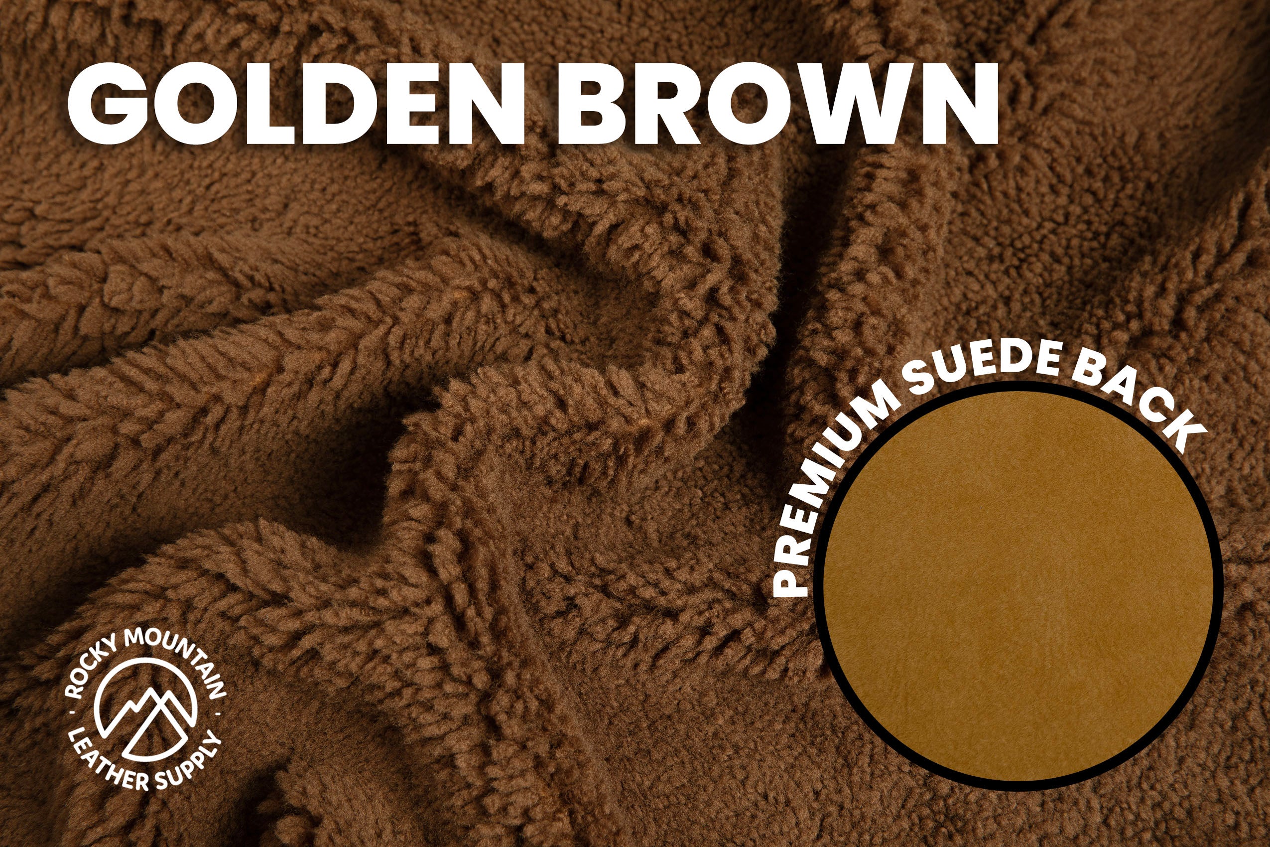 Curly Merino Shearling "Double Face" - Luxury Lambskin Leather (HIDES) - 50% OFF!